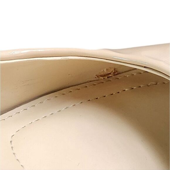 Jones New York Women's Elegant Heels Nude Tan Size 8.5 Slingback Pointed Toe - Picture 12 of 13
